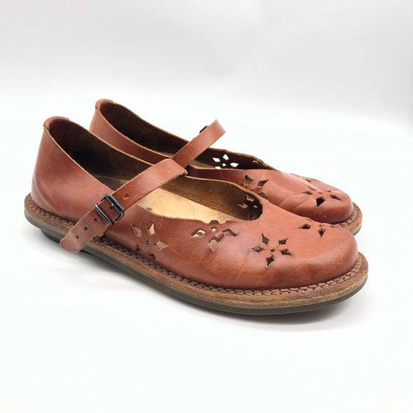 Trippen Shoes - Trippen Mary Janes Brown leather Shoes  Size 39